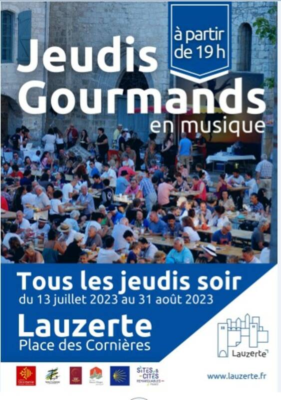 Les Jeudis Gourmands de Lauzerte