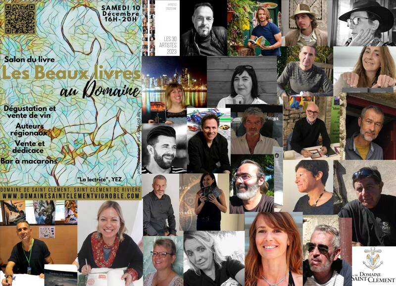 Le salon du livre 2022 à Saint-Clément-de-Rivière - 4ème édition