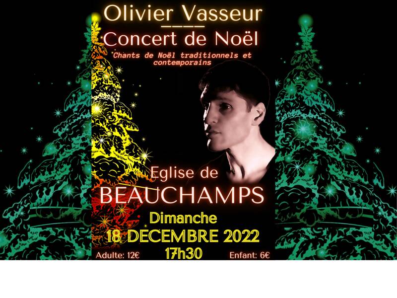 Olivier Vasseur - Concert de Noël - Chants de Noël traditionnels et contemporains