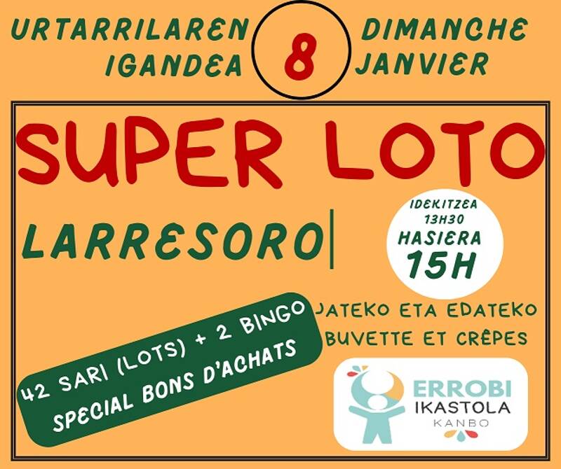 Super loto spécial bons d'achats