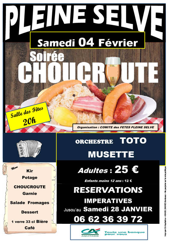 SOIREE CHOUCROUTE