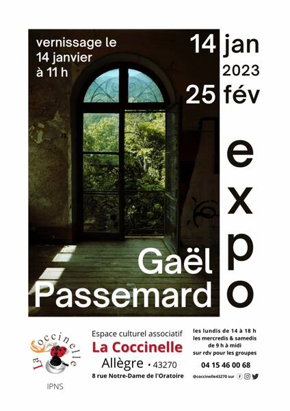 Allègre • Exposition Gaël Passemard