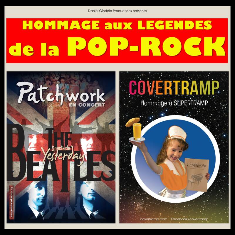 HOMMAGE AUX LEGENDES DE LA POP ROCK