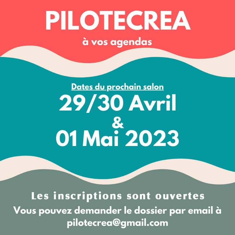 PILOTE CREA Salon des Métiers d'Art et Artisanats