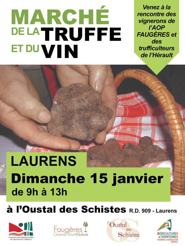 Marché aux truffes et vins