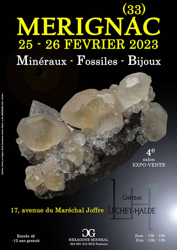 4e SALON MINERAUX FOSSILES BIJOUX