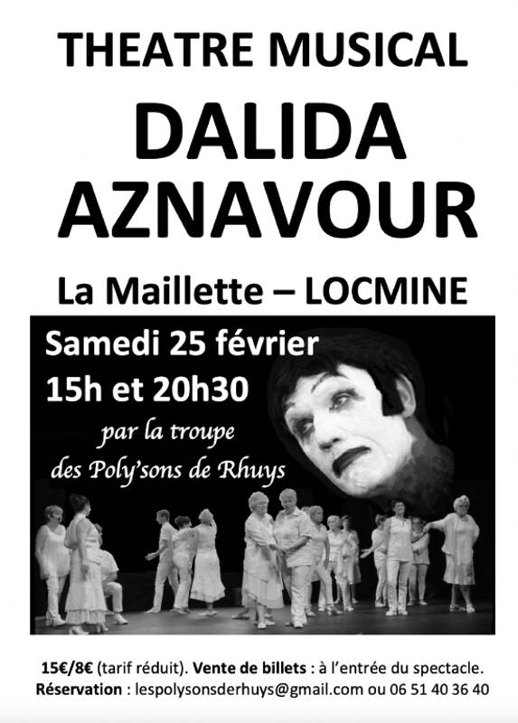 spectacle musicale Dalida Aznavour
