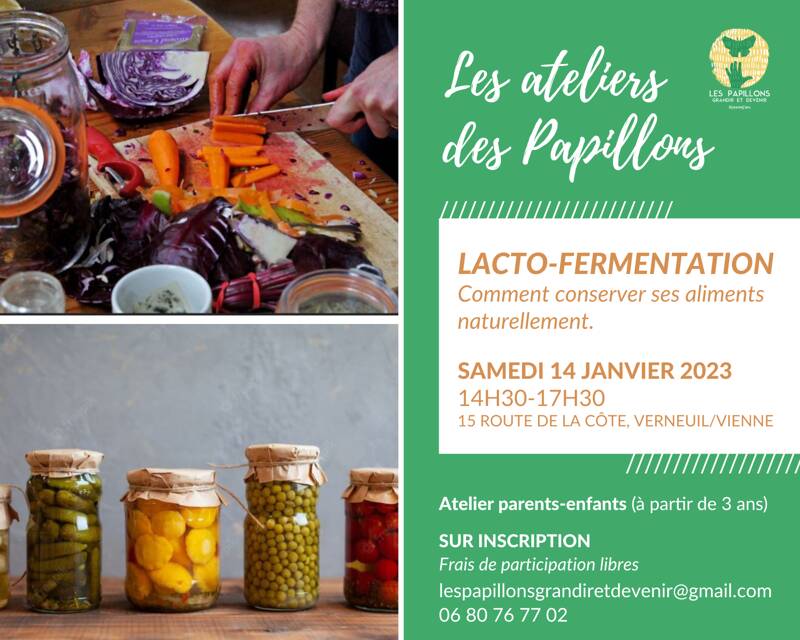 Atelier parents-enfants zéro-déchets lacto-fermentation