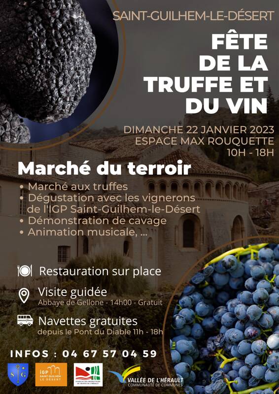 Marché de la truffe et du vin