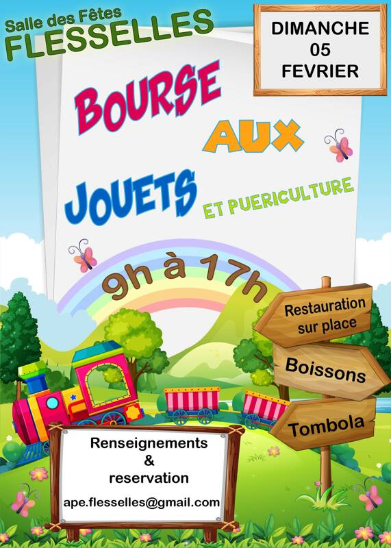 Bourse aux Jouets, Vêtements et Articles de Puériculture