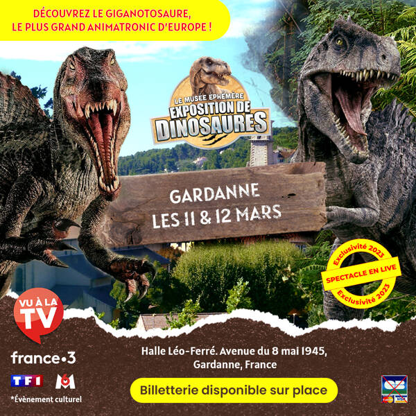 Gardanne: les dinosaures arrivent ! (by le musée éphémère®)