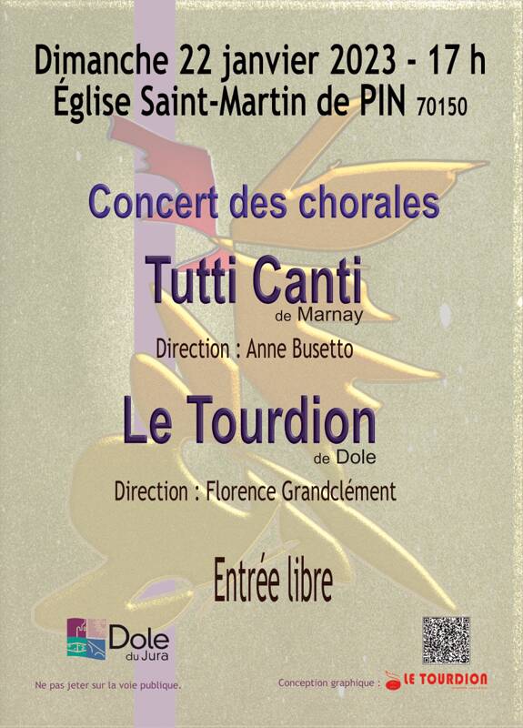 concert chorales Le Tourdion de Dole et Tutti Canti de Marnay
