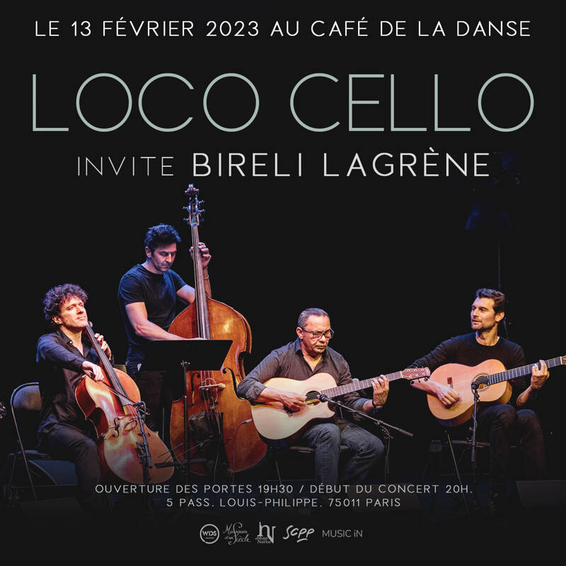 Loco Cello invite Biréli Lagrène