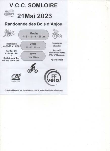 randonnée des bois d' anjou