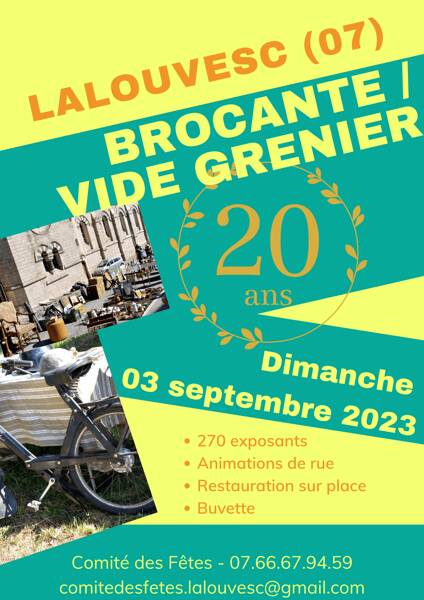 BROCANTE / VIDE GRENIERS