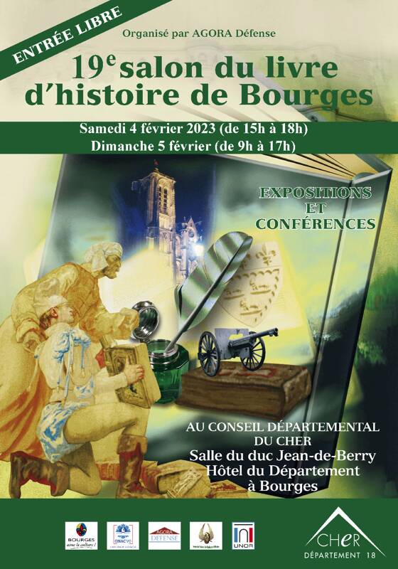 19ème salon du livre d'histoire de Bourges
