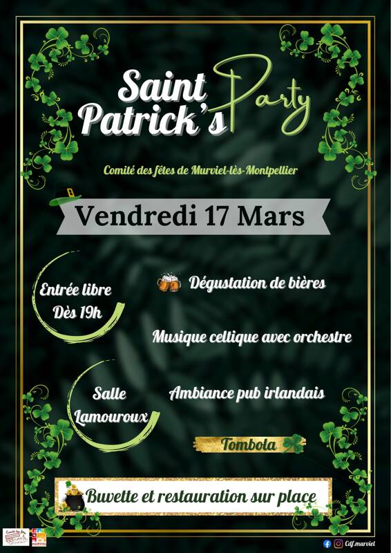 Soirée de la saint Patrick