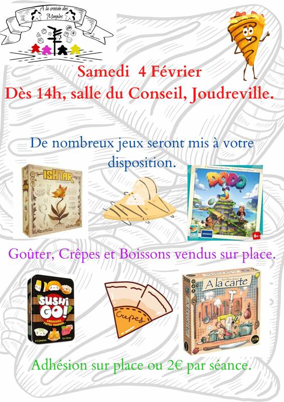 Jeux de société pour la Chandeleur !