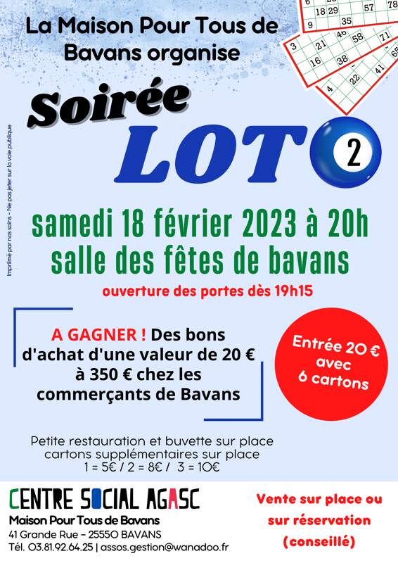 Soirée LOTO