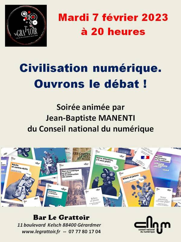 Civilisation numérique : ouvrons le débat !