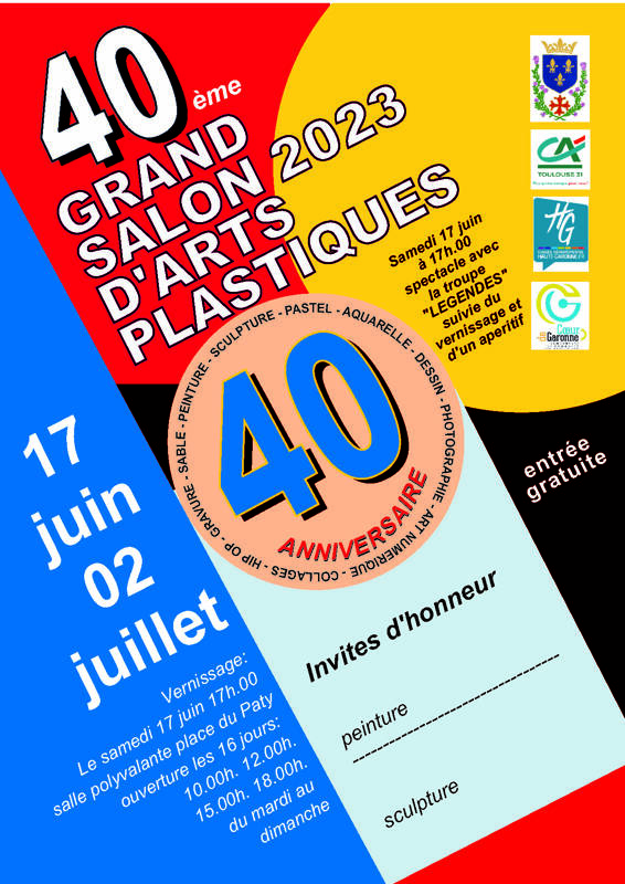 40éme SALON des ARTS PLASTIQUES du FOUSSERET 2023