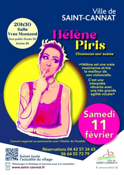 Chansons sur scène : Hélène Piris