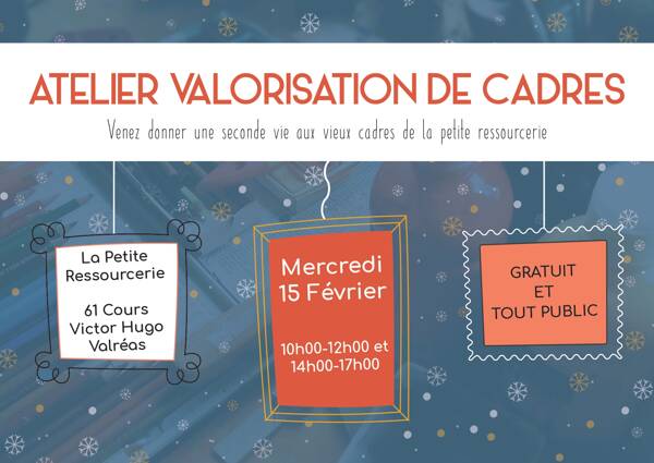 Atelier valorisation de cadres