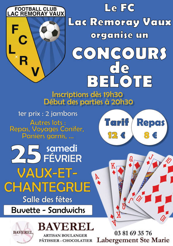 CONCOURS DE BELOTE