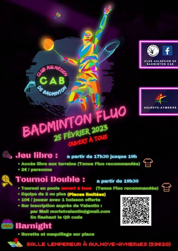 Badminton Fluo