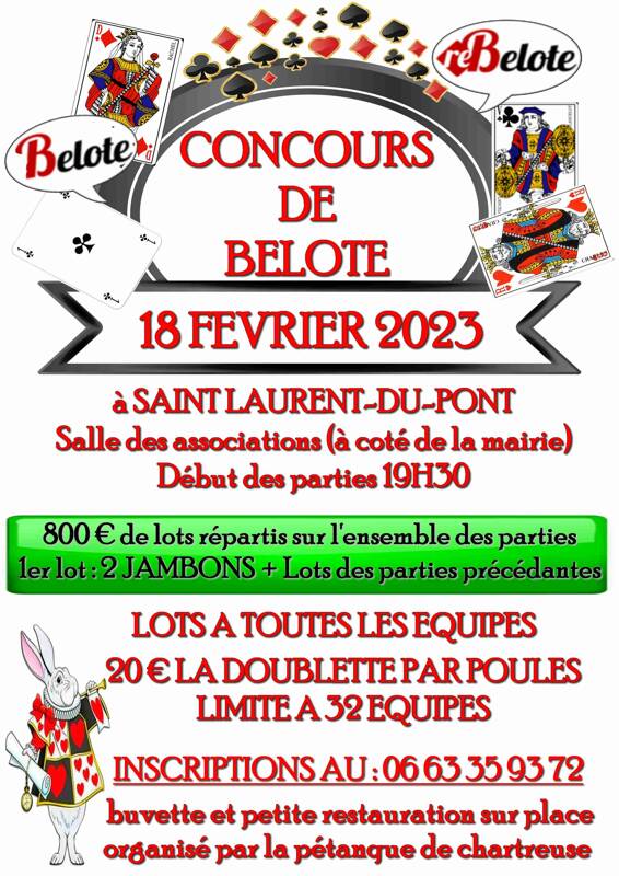 concours de belote