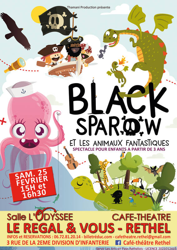 Black Sparow et Les Animaux Fantastiques