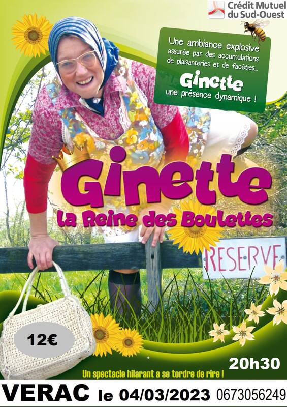 GINETTE, la Reine des Boulettes