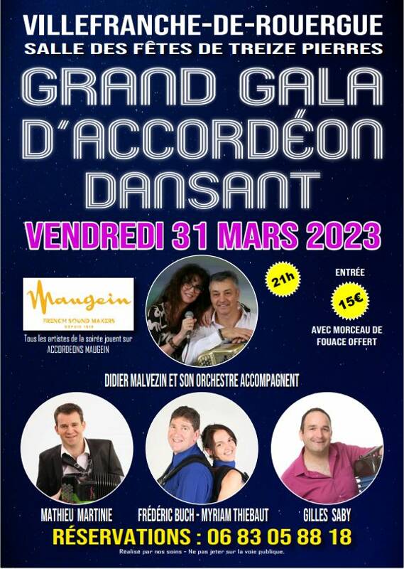 GRAND GALA D’ACCORDEON DANSANT