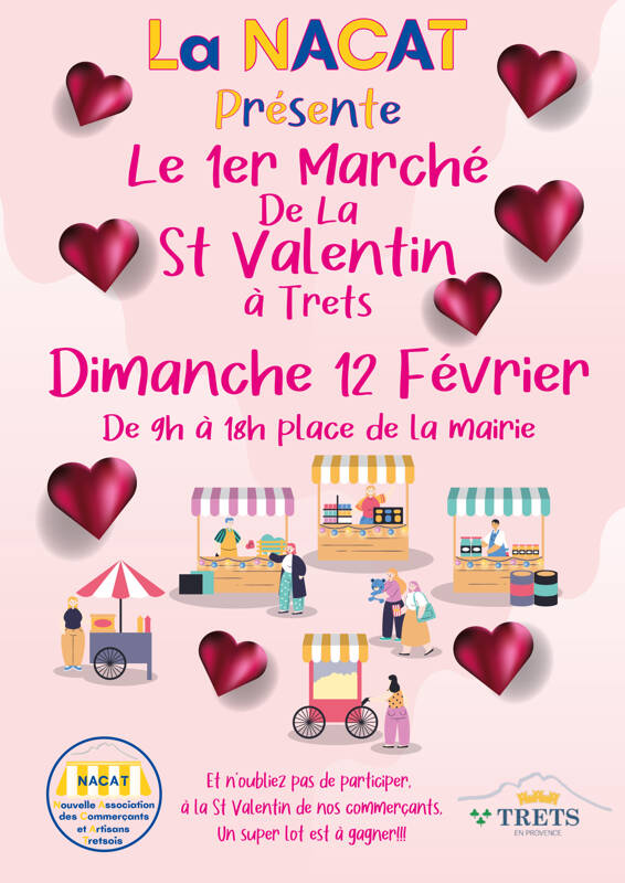 Marché de la Saint Valentin de Trets