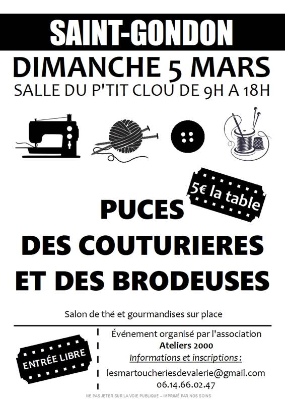 PUCES DES COUTURIERES & BRODEUSES