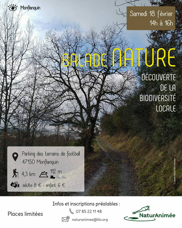 Balade nature Monflanquin