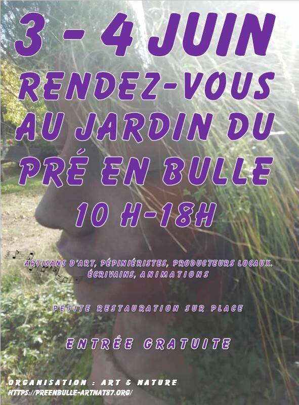 RDV AU JARDIN DU PRÉ EN BULLE