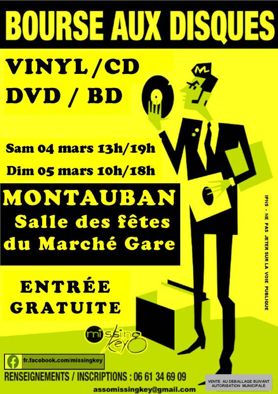 Bourse aux Disques Vinyl, CD, DVD & BD