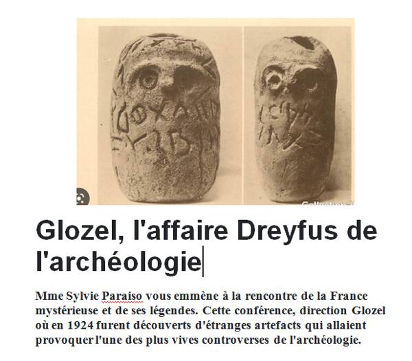Glozel, l'affaire Dreyfus de l'archéologie