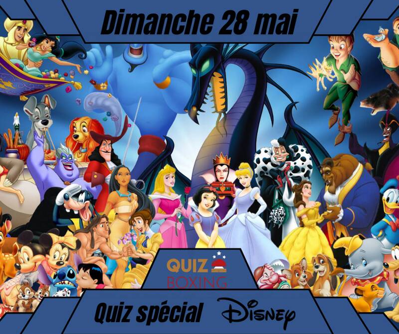 Quiz Boxing spécial Disney