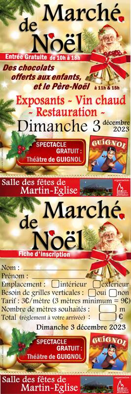 Marché de Noël 2024 Martin-Eglise