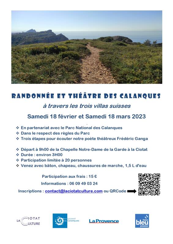 Randonnée et théâtre des Calanques
