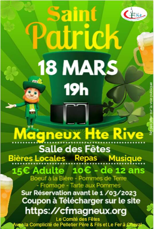 Soirée Saint Patrick