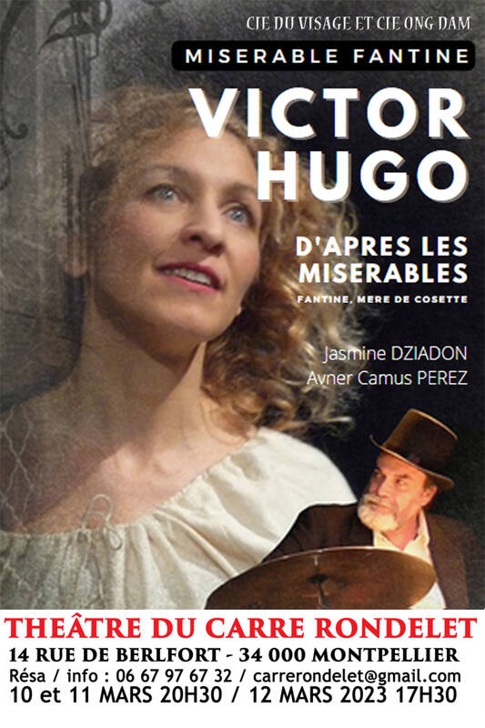 VICTOR HUGO - Miséralbe Fantine d'après Les Misérables