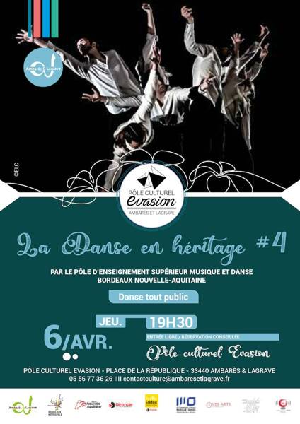 « La Danse en héritage #4 » PESMD Bordeaux Nouvelle-Aquitaine
