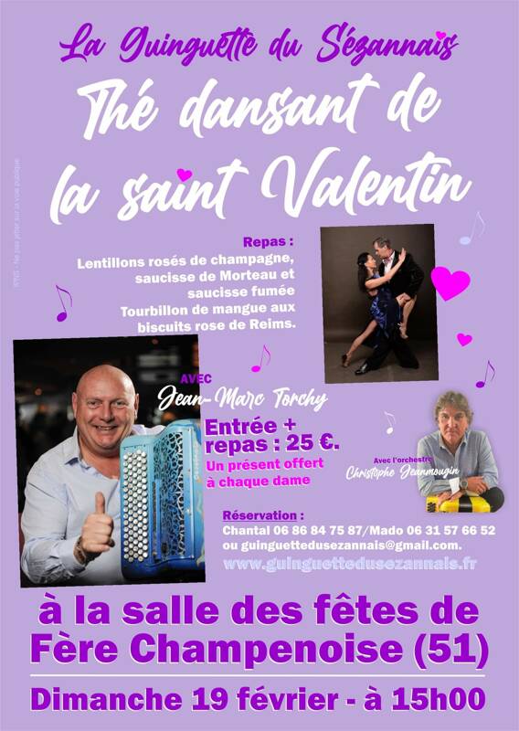 Thé dansant de la Saint Valentin