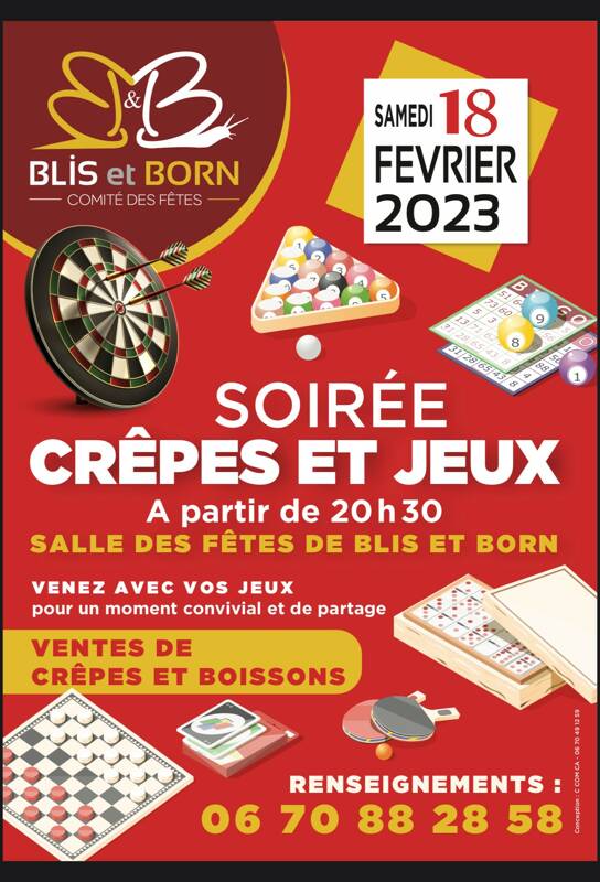 Soirée Crêpes et Jeux