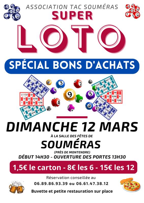 Super LOTO spécial bons d'achats