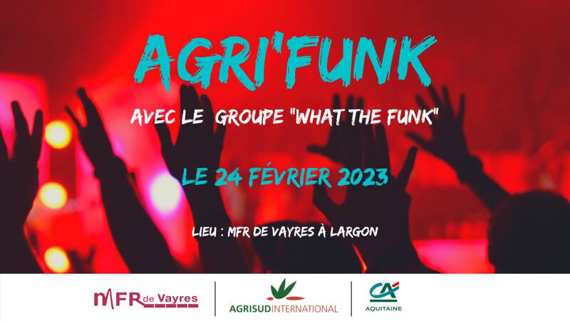 AGRI'FUNK : concert solidaire !