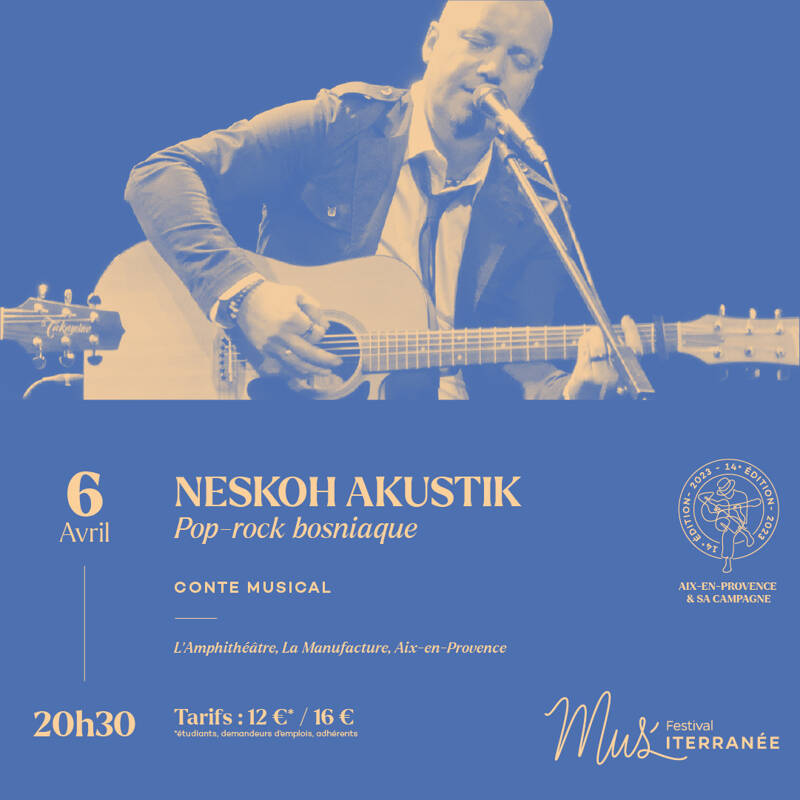 Concert Neskoh Akustik - Festival MUS'iterranée